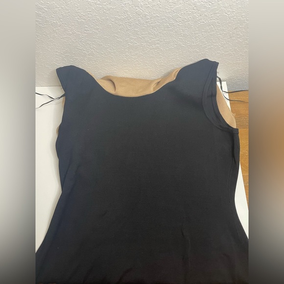 Taylor Popover Sweater Dress TOFFEE & BLACK - Picture 6 of 16